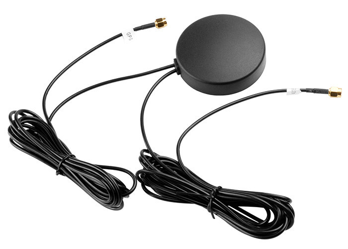 Portable LTE 4G High Gain GPS Antenna , Active GPS Antenna SMA