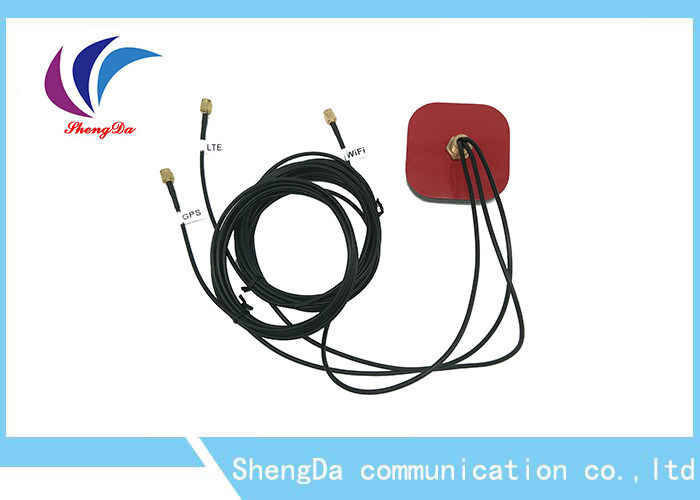 Three In One Antenna GPS Auto Wireless , ROHS GPS Antenna For Car 5V Power