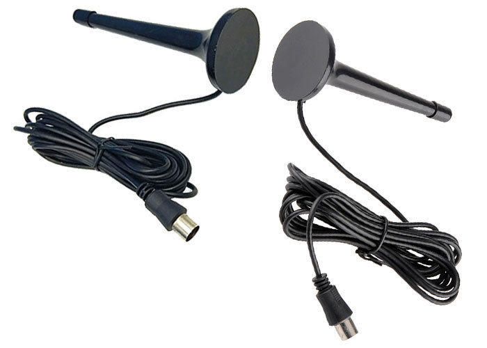 Digital TV Rod UHF VHF TV Antenna 75ohm Impedance DC Ground Lightning