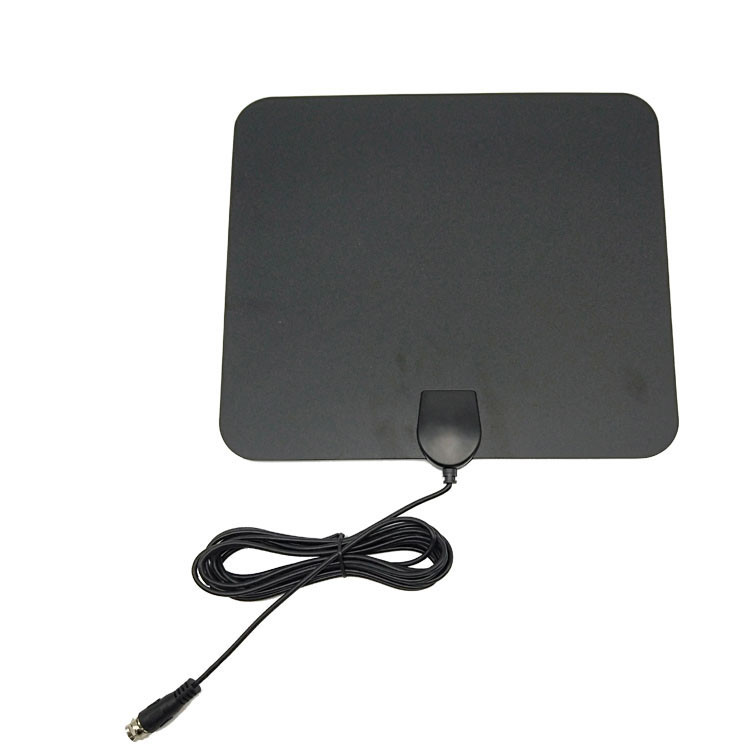 Flat Indoor Digital TV Antenna , UHF / VHF High Definition TV Antenna