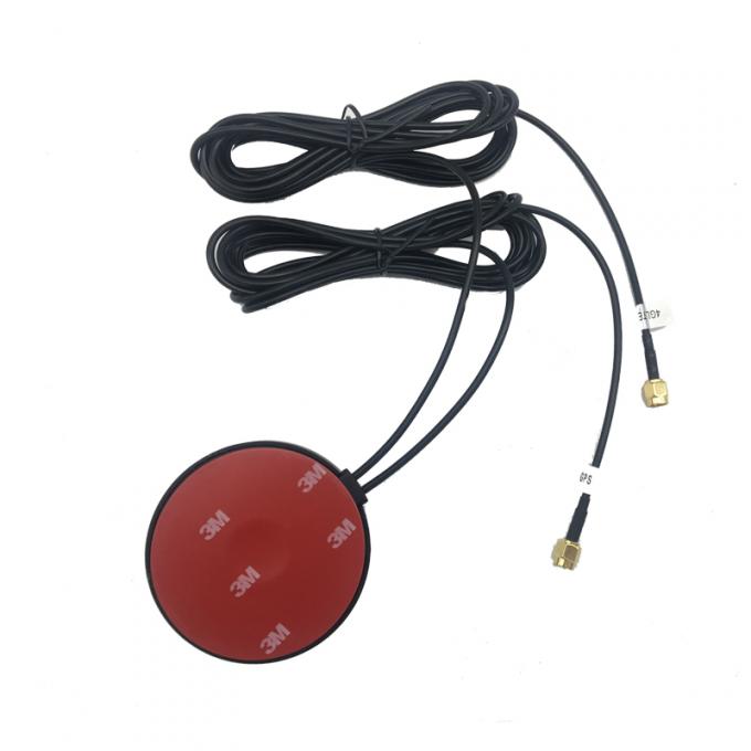 High Gian GPS Vehicle Antenna , External GPS Antenna For Android RG174 3 Metre Cable