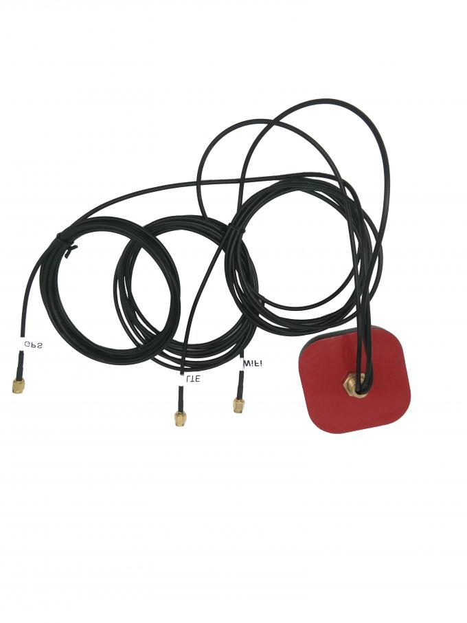 Long Range Wireless GPS Antenna , High Gain Automotive GPS Antenna Lightning Protection