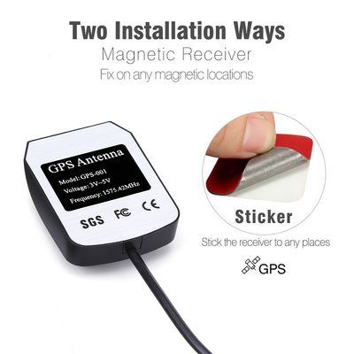 External Magnetic Adhesive Mount 3-5V Active GPS GLONASS Antenna