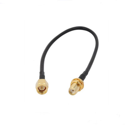 RG 174 Antenna Cable Assembly Patch Lead SMA Male To SMA Female Connector